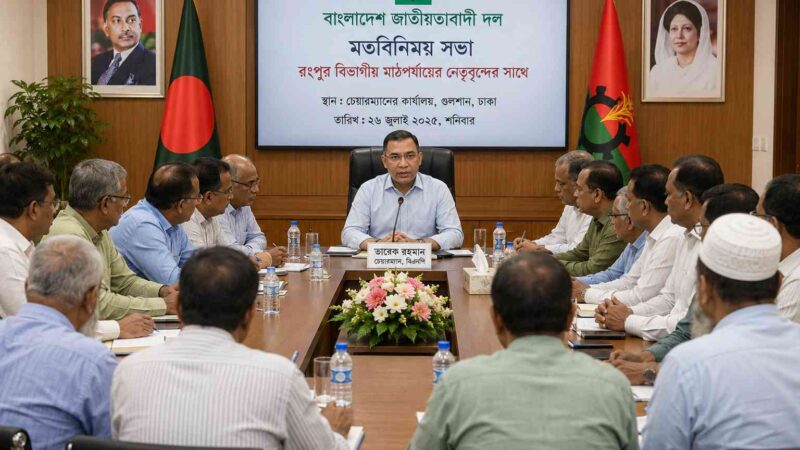 রংপুর বিভাগের তৃণমূল নেতাদের সঙ্গে প্রধানমন্ত্রীর মতবিনিময়, সংগঠন শক্তিশালী করতে দিলেন নির্দেশনা